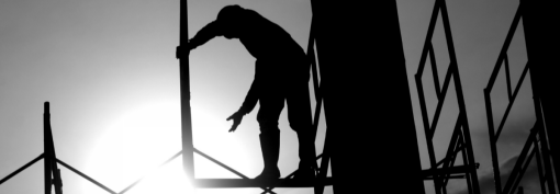 Man working construction